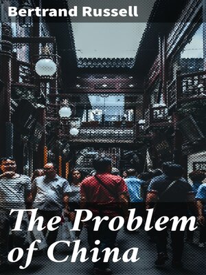 cover image of The Problem of China